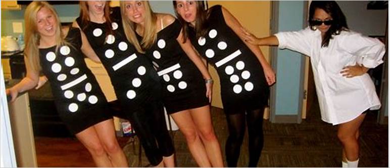 Group board game costumes